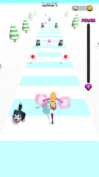 Power Girl 3D [MOD: безлимитные деньги и энергия] Screenshot 3