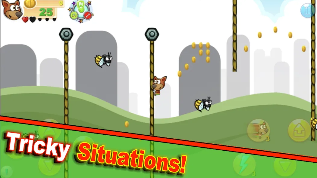 Maximum Jax, Fun Dog Adventure [MOD: безлимитные монеты и все уровни открыты] Screenshot 2