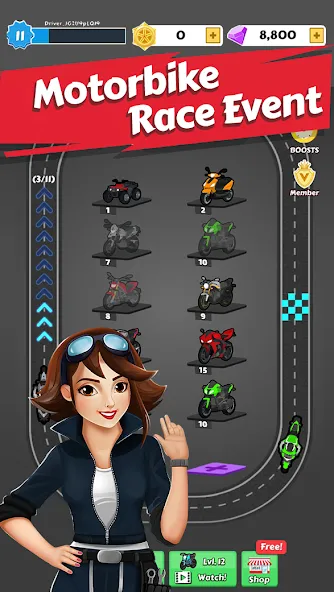 Merge Car - Idle Merge Cars [MOD: много денег и все машины] Screenshot 5