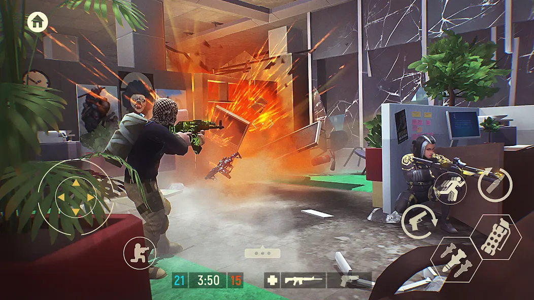 Tacticool: 3rd person shooter [MOD: безлимитные деньги и боеприпасы] Screenshot 1
