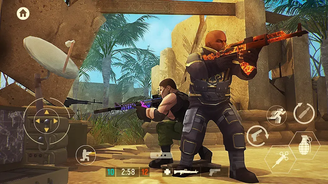 Tacticool: 3rd person shooter [MOD: безлимитные деньги и боеприпасы] Screenshot 3