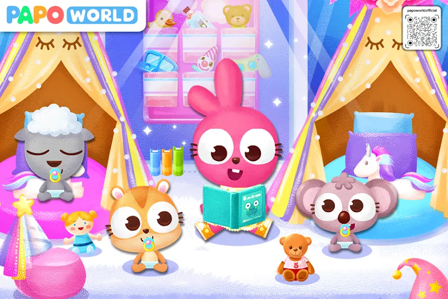 Papo Town Preschool [MOD: разблокированы все локации и предметы] Screenshot 1