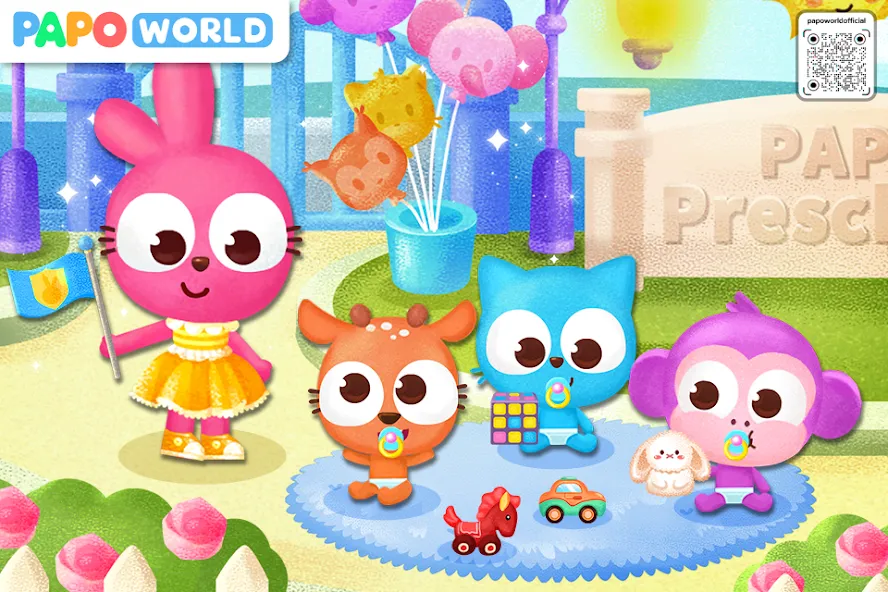 Papo Town Preschool [MOD: разблокированы все локации и предметы] Screenshot 5