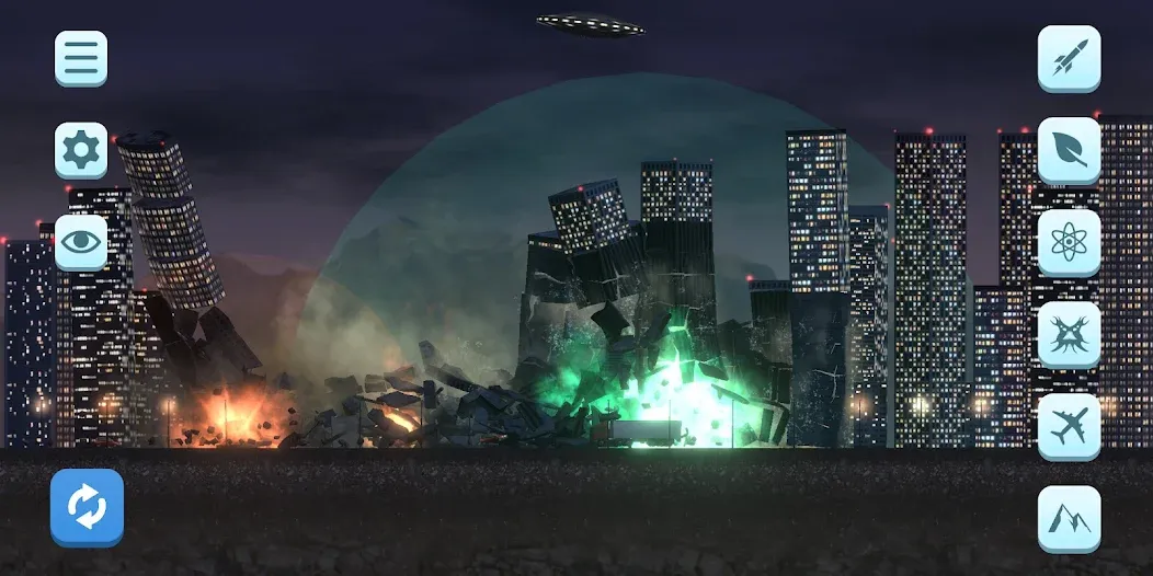 City Smash [MOD: разрушение города без ограничений] Screenshot 3