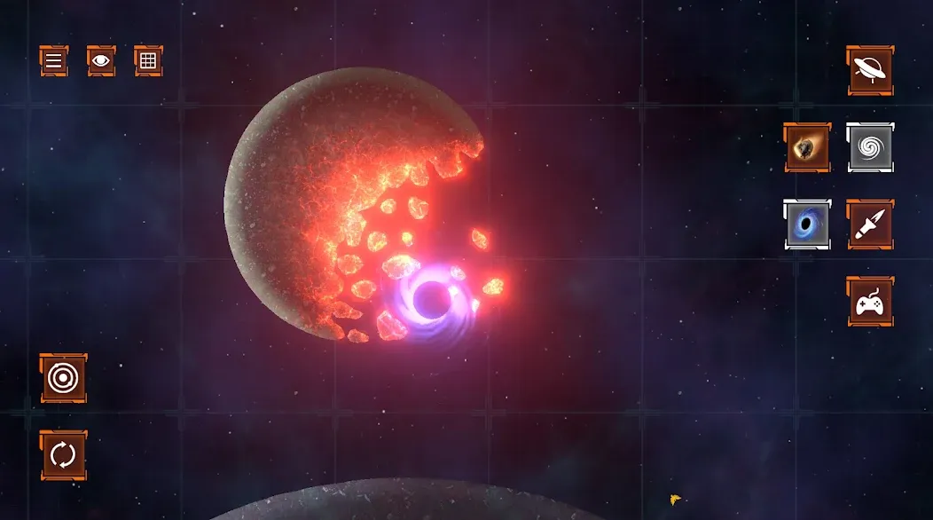 Solar Smash 2D [MOD: разрушение планет без ограничений] Screenshot 5