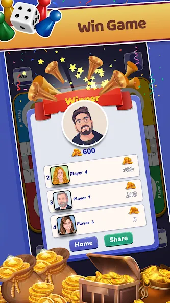 Parchís [MOD: безлимитные монеты и все фишки] Screenshot 5
