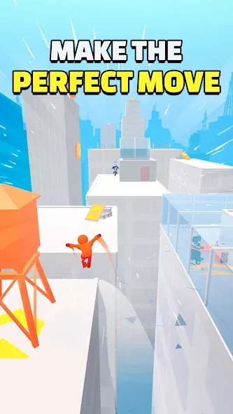 Parkour Race - FreeRun Game [MOD: безлимитные деньги и ускоренный бег] Screenshot 1