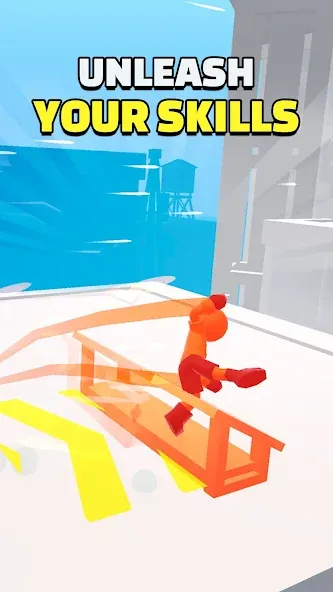 Parkour Race - FreeRun Game [MOD: безлимитные деньги и ускоренный бег] Screenshot 4