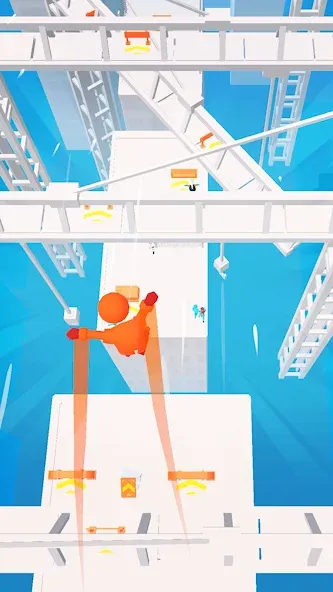 Parkour Race - FreeRun Game [MOD: безлимитные деньги и ускоренный бег] Screenshot 5