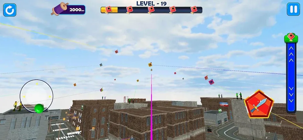 Indian Kite Flying 3D [MOD: безлимитные деньги и все кайты открыты] Screenshot 3