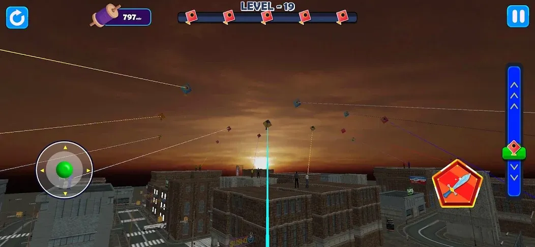Indian Kite Flying 3D [MOD: безлимитные деньги и все кайты открыты] Screenshot 4