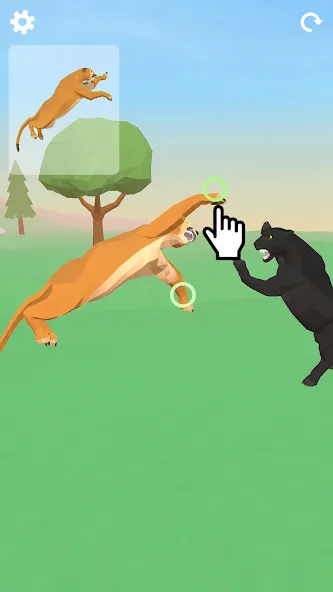 Move Animals [MOD: безлимитные деньги и все животные открыты] Screenshot 4