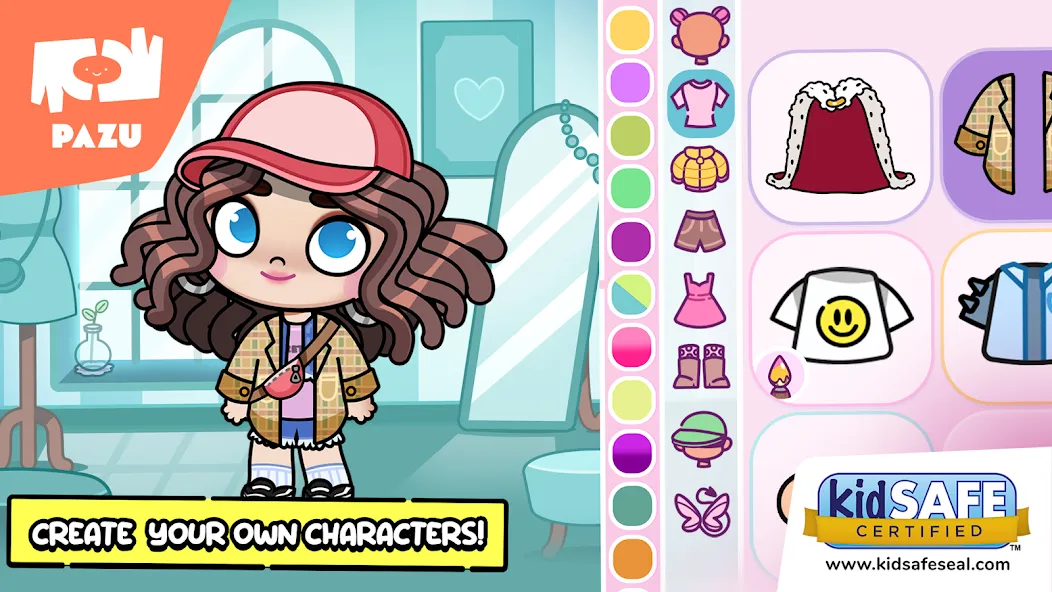 Avatar Maker Dress up for kids [MOD: разблокированы все наряды и аксессуары] Screenshot 1