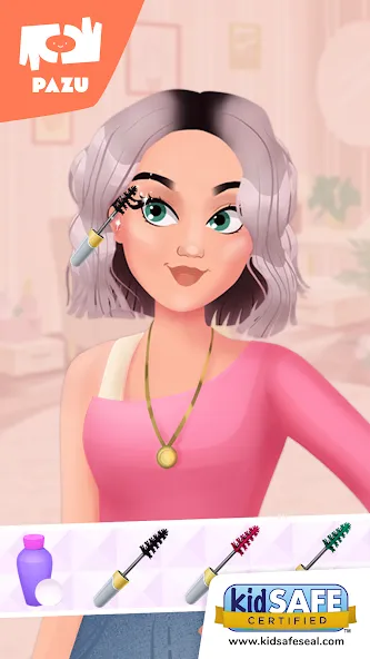 Makeup Girls: Dress up games [MOD: безлимитные монеты и все наряды] Screenshot 1