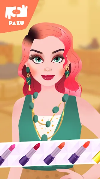 Makeup Girls: Dress up games [MOD: безлимитные монеты и все наряды] Screenshot 4