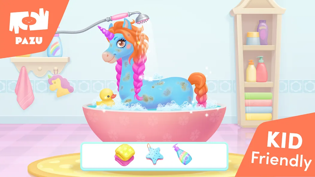 My Unicorn dress up for kids [MOD: без рекламы и все наряды открыты] Screenshot 3