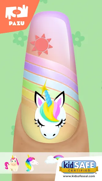 Girls Nail Salon - Kids Games [MOD: все салоны и украшения открыты] Screenshot 1
