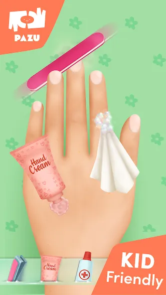 Girls Nail Salon - Kids Games [MOD: все салоны и украшения открыты] Screenshot 3