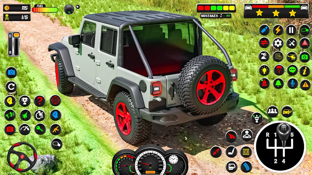 Offroad 4x4 Jeep Driving Game [MOD: безлимитные деньги и топливо] Screenshot 2
