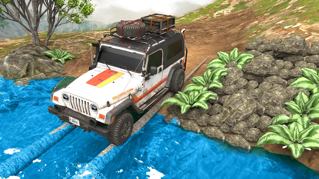 Offroad 4x4 Jeep Driving Game [MOD: безлимитные деньги и топливо] Screenshot 5