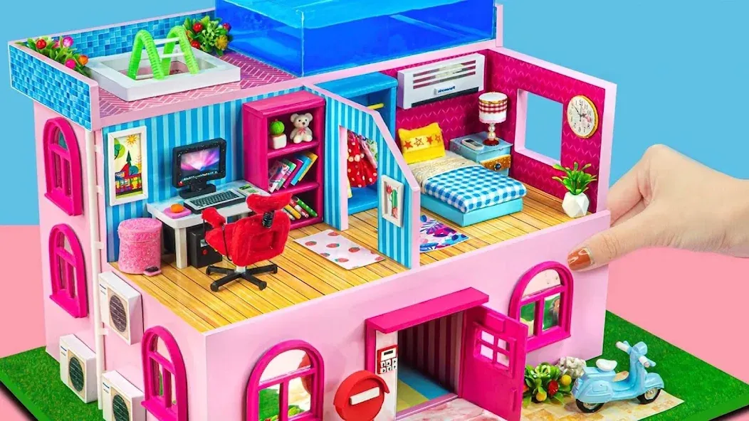 Girl Doll House Design Games [MOD: безлимитные деньги и все предметы] Screenshot 3