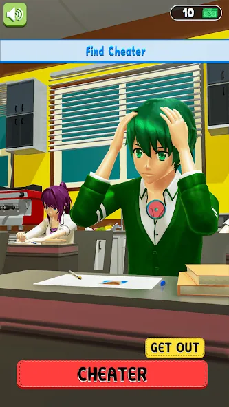 Anime School Teacher Simulator [MOD: безлимитные деньги и все костюмы] Screenshot 3