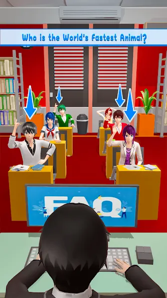 Anime School Teacher Simulator [MOD: безлимитные деньги и все костюмы] Screenshot 5