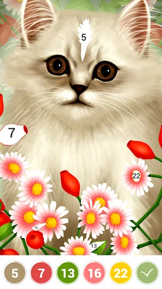 Art Coloring - Color by Number [MOD: все раскраски и подсказки доступны] Screenshot 4