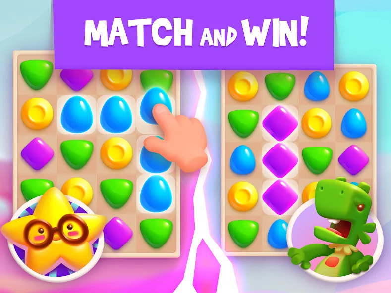 Match Arena [MOD: безлимитные жизни и усиленные бонусы] Screenshot 5