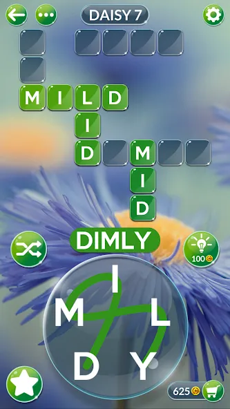 Wordscapes In Bloom [MOD: безлимитные подсказки и монеты] Screenshot 2