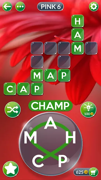 Wordscapes In Bloom [MOD: безлимитные подсказки и монеты] Screenshot 4