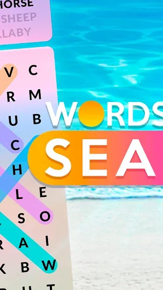 Wordscapes Search [MOD: подсказки без ограничений и все слова открыты] Screenshot 3