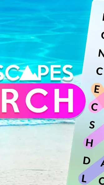 Wordscapes Search [MOD: подсказки без ограничений и все слова открыты] Screenshot 4