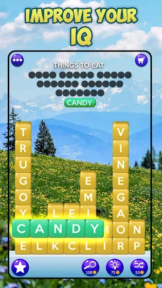 Word Stacks [MOD: открыты все уровни и подсказки] Screenshot 2