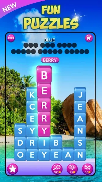Word Stacks [MOD: открыты все уровни и подсказки] Screenshot 5