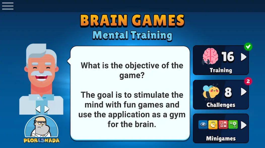Neurobics: 60 Brain Games [MOD: безлимитные подсказки и открыты все игры] Screenshot 1
