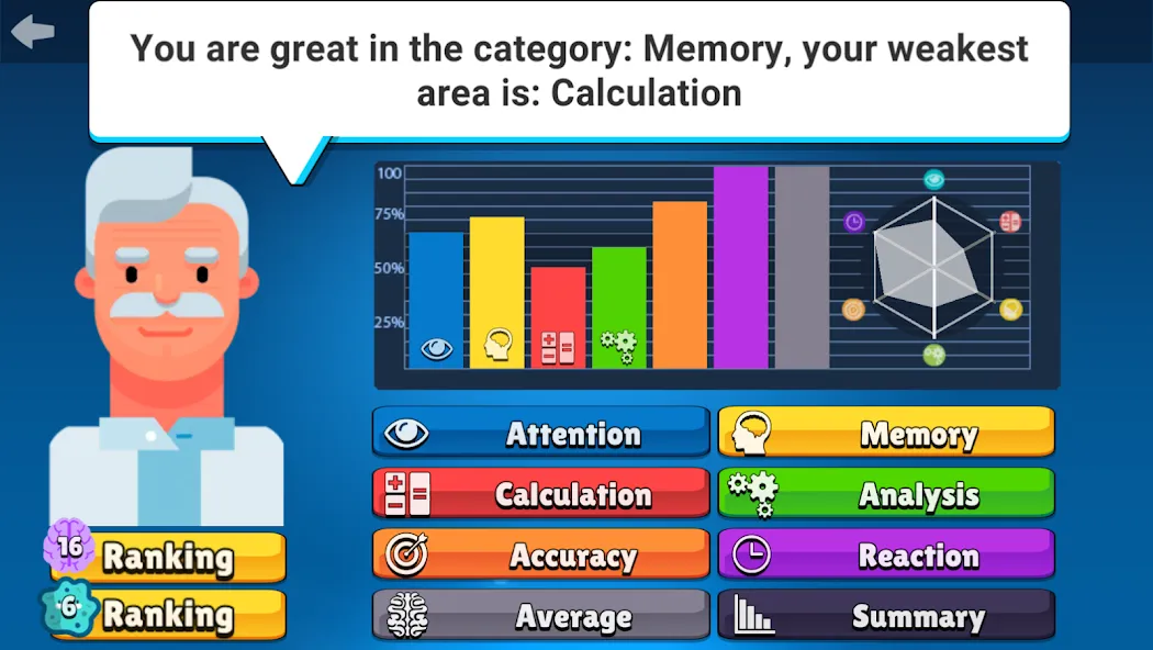 Neurobics: 60 Brain Games [MOD: безлимитные подсказки и открыты все игры] Screenshot 5