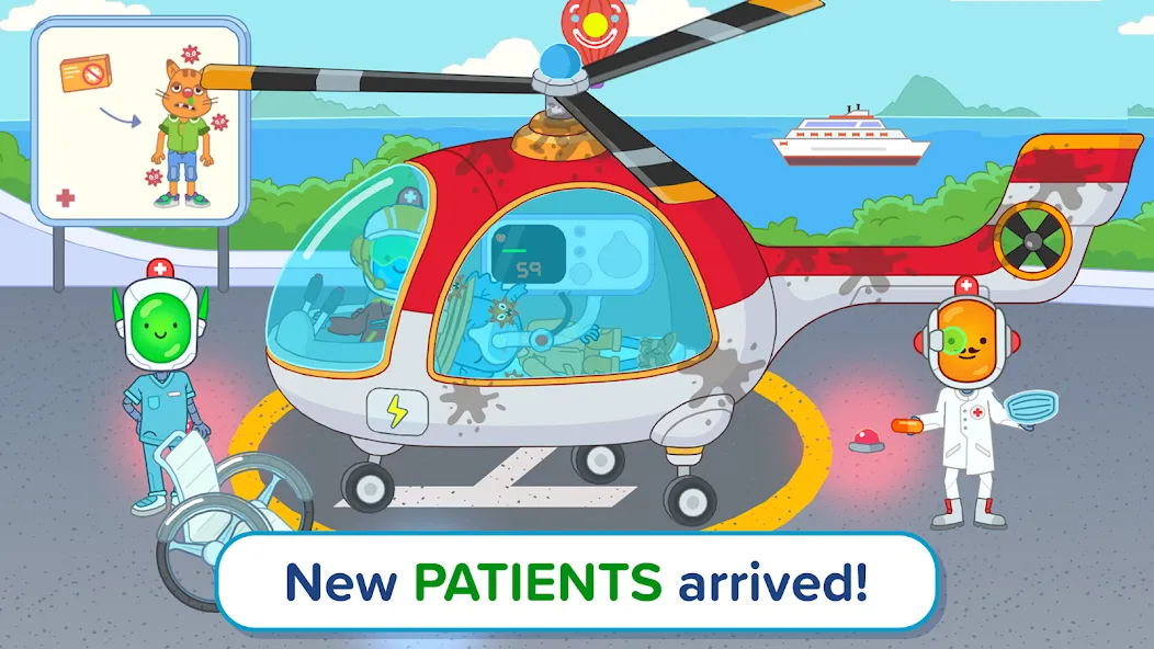 Pepi Hospital 2: Flu Clinic [MOD: безлимитные деньги и всё открыто] Screenshot 3