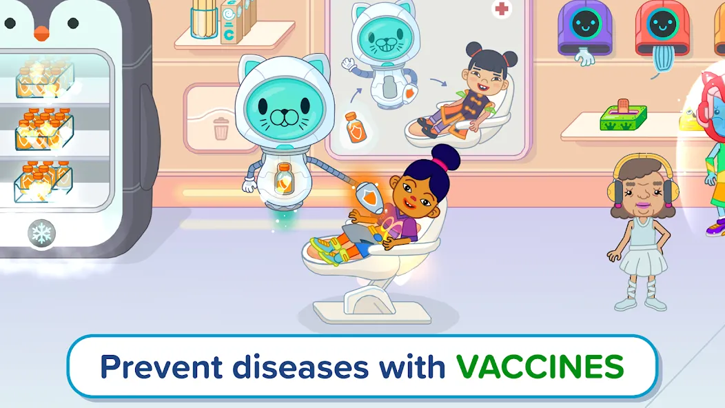 Pepi Hospital 2: Flu Clinic [MOD: безлимитные деньги и всё открыто] Screenshot 4