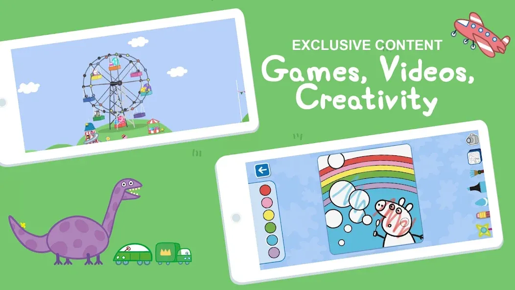 World of Peppa Pig: Kids Games [MOD: разблокированы все игры и уровни] Screenshot 1