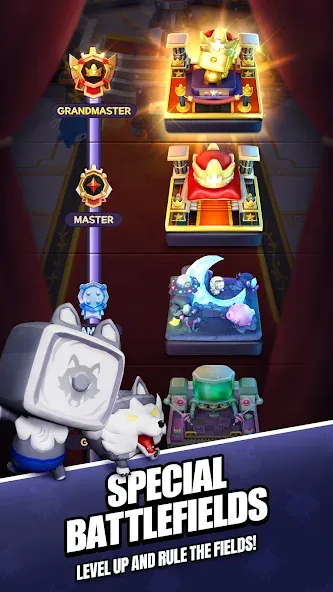 Roll Roll: Dice Heroes [MOD: безлимитные ресурсы и герои открыты] Screenshot 5