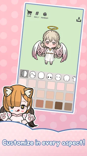 Unnie doll [MOD: все наряды и аксессуары открыты] Screenshot 3