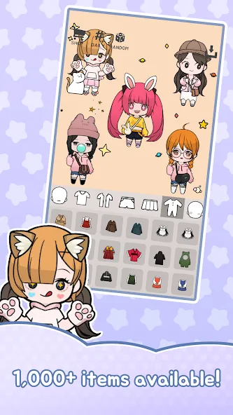 Unnie doll [MOD: все наряды и аксессуары открыты] Screenshot 4
