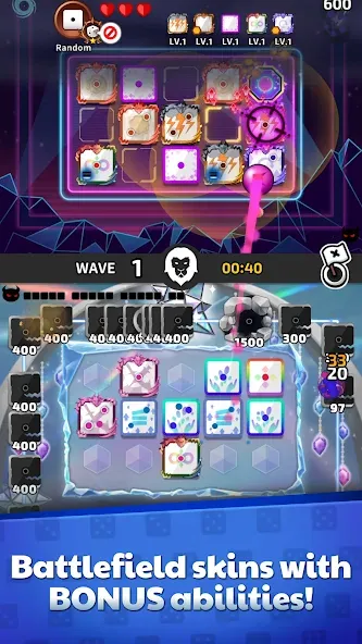 Random Dice Defense : PvP TD [MOD: безлимитные деньги и все кости открыты] Screenshot 5