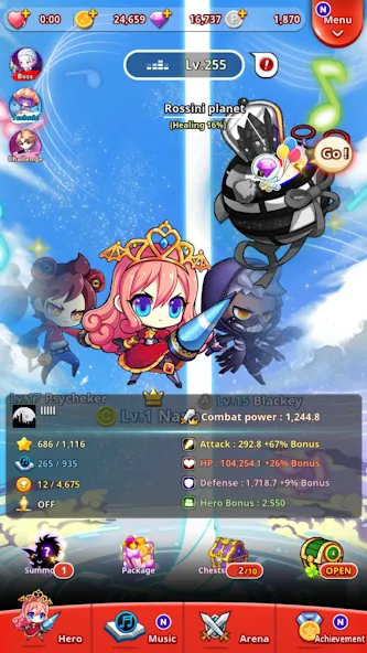 RhythmStar: Music Adventure [MOD: безлимитные деньги и энергия] Screenshot 2