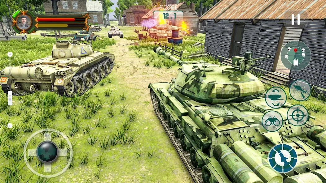 Army Tank Games Offline 3d [MOD: безлимитные деньги и улучшенная броня] Screenshot 5