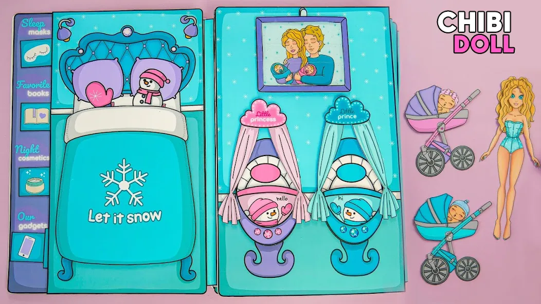 Chibi Dolls Dress Up Games [MOD: все наряды и аксессуары открыты] Screenshot 3