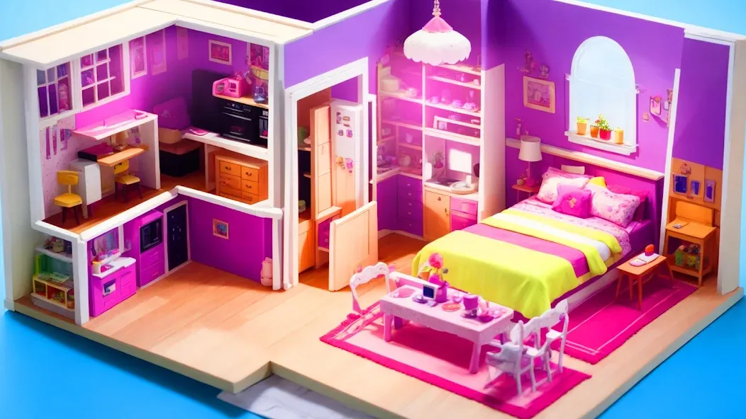 Doll House Design: Girl Games [MOD: безлимитные деньги и всё открыто] Screenshot 2