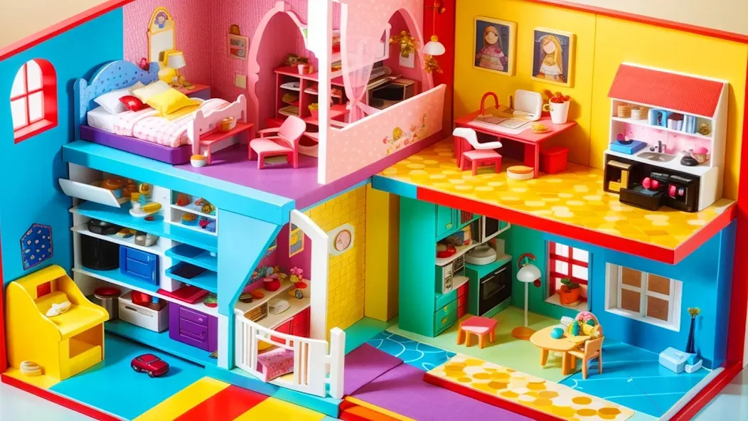 Doll House Design: Girl Games [MOD: безлимитные деньги и всё открыто] Screenshot 5
