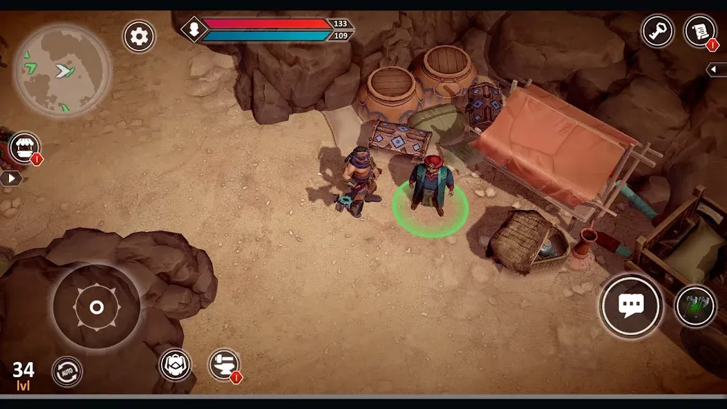 Exile: Wasteland Survival RPG [MOD: безлимитные ресурсы и мощное оружие] Screenshot 3